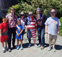Beard Contest at Loggerodeo Festival in Sedro-Woolley
