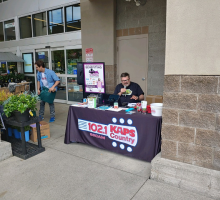 2019 KAPS/KBRC Christmas in July Food Drive at Safeway in Mount Vernon