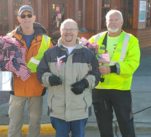 KAPS broadcasting from the Veteran’s Day Parade 2022 in Burlington